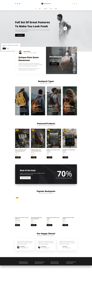 Bag Demo Store — E-commerce Bag Shop screenshot 1