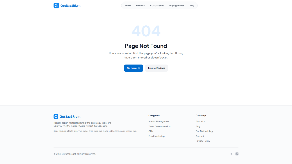 GetSaaSRight — SaaS Reviews & Comparison Platform screenshot 3